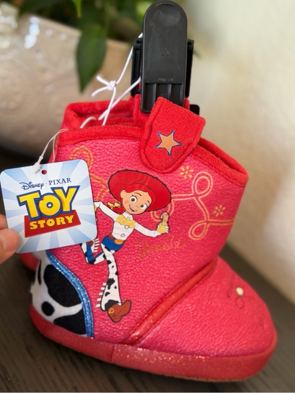 Disney Pixar Toy Story Jessie Pink Toddler Bootie